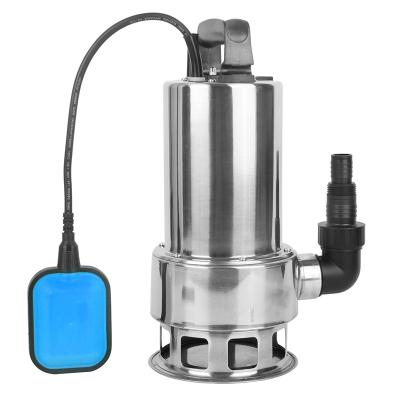 China Automotive Industry 1100W 1.5hp 110v Stainless Steel Submersible Sump Dirty Water Pump For Garden Use And Home Dewatering for sale