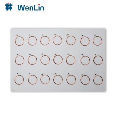 China Factory Waterproof/Waterproof Comfortable Inlay Prelam Dual Frequency Sheet 125khz+13.56mhz For Rfid Chip Smart Card for sale