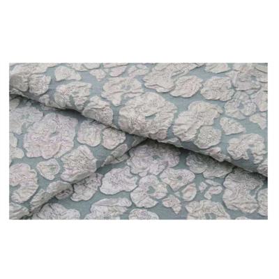 China Technology Home Textile Fabric Single Side Spinning Shrink-Resistant Jacquard Knitted Fabric For Dress for sale