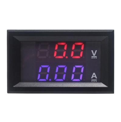 China DC100V 10A Digital Voltmeter Ammeter DC100V-10A 0.28inch for sale