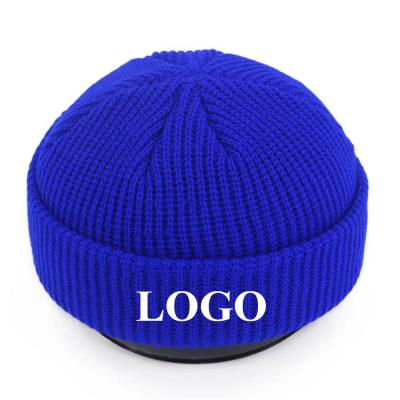 China COMMON COMMON Custom Knitted Beanie Hat Winter Warm Beanies With Custom Embroidery Logo for sale