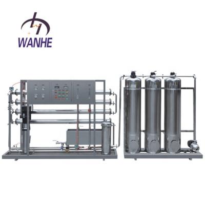 China Factory RO-2000 500L 1000L 1t 2t automatic sea river water treatment machine equipment for sale