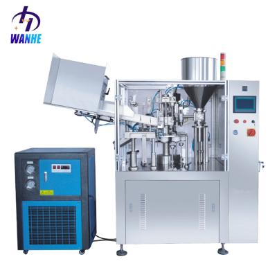 China WH-60A Plastic Cream Filler Machine Food Toothpaste Tube Filling And Sealing Machine for sale