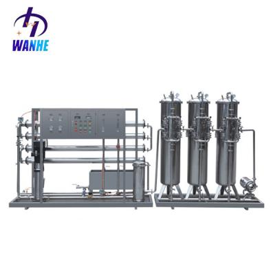 China Wanhe RO-1000 Pure Plant System and Mineral Water Treatment Plant Water Filter System Machine for sale