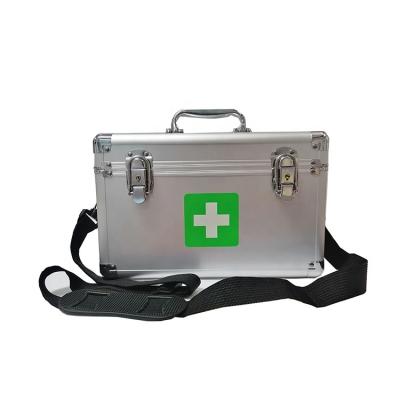 China Portable & durable Functional Durable Medical Case Waterproof And Shockproof Survival Hard Case Outside First Aid Kit Box for sale