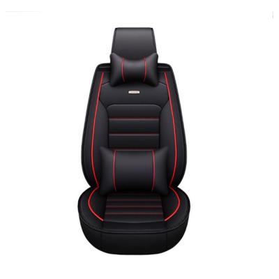 China Luxury Top Fashion Microfiber Sheepskin PU Car Accessories Auto Part Leather Car Seat Cover for sale