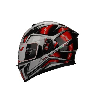 China ABS 2021 New WSL-908 Dot Certification High Quality Full Face Motorcycle Accessories Helmet for sale