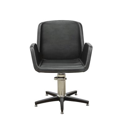 China Factory Wholesale Five Star Classic Base Guangdong Barber Chair Hair Salon Furniture Styling Chair for sale