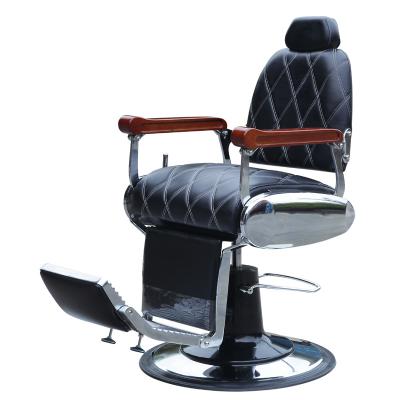 China Antique Pink Barber Hair Salon Fashion Classic High-end Classic Design Barber Chair for sale