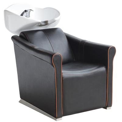 China Classic Hot Selling Comfy Shampoo Station Sink And Chair With Bowl In High Quality for sale