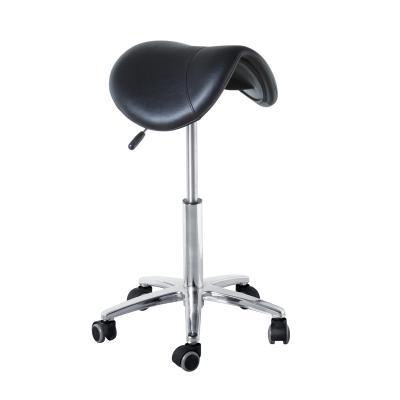 China Newest Classic High Quality 360 Degree Rotate Barber Shop Chair Wholesale Height Hydraulic Adjustable Stool for sale