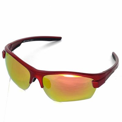 China Sports Sunglasses Cycling Custom Sunglasses 2022 Men Sports Sunglasses Black Blue Ray Mirror Sun Glasses for sale