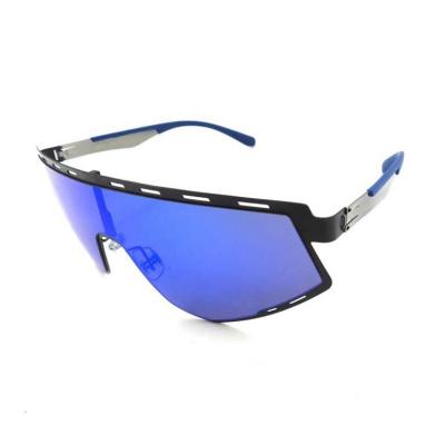 China Colorblock\Sports Protection\Adjustable Anti-Slip Nose Pads Fishing Sunglasses Polarized Sports Eyewear 2022 Sunglasses Man Shade Float for sale