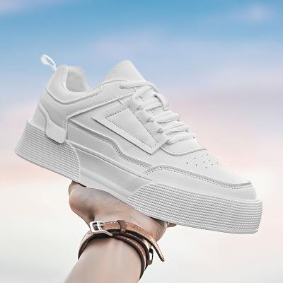 China 2022 Fashion Trend Support Flexible Customization Men's Running Shoes White Leather Casual Sneakers For Men Casual for sale