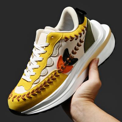 China Top Quality Logo Custom Logo Top Quality Men's Casual Size Running Shoes Sneakers Men's Sports Increasing Cushioning Support Flexible Customization for sale