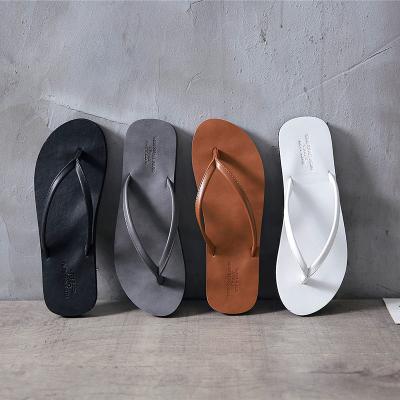 China Fashion Trend Factory Price Slippers Male Printed Flip Flops Fashion Rubber Men's Flip Flops Shoes for sale