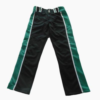 China Breathable manufacturer custom cheap price club sublimated polyetser softball men baseball uniform pants for sale