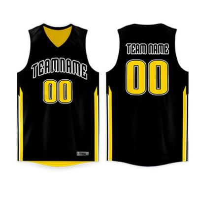 China Reversible Youth Basketball Boys Size Basketball Tank Top Hoop Ball Shirts Uniform Quick Dry Plus Polyester for sale