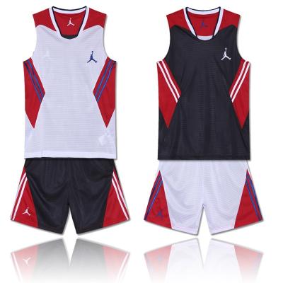 China Antibacterial Custom Design Reversible Wholesale Mens Basketball Uniforms for sale