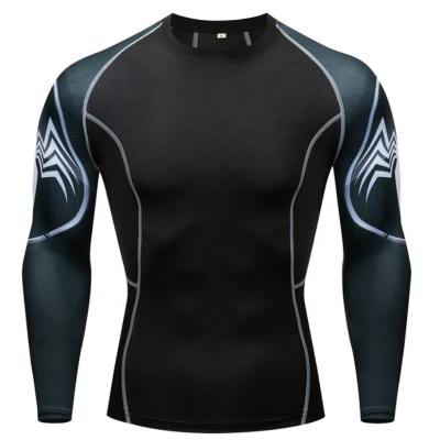 China Long Sleeve Custom Printed Long Sleeves Rash Guard Surfing For Men for sale