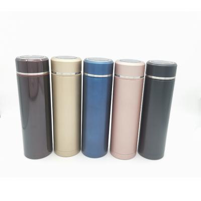 China All Wholesale Customized Vacuum Bottle Temperature Display Stainless Steel Thermal Thermos Mugs With Led for sale