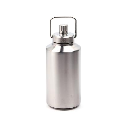 China Durable Custom Stainless Steel Double Wall Thermo Drinkware Bottle With Magic Lid for sale