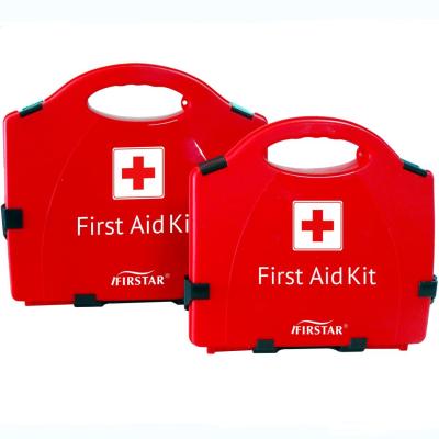 China BSI Desktop Small First Aid Box Workplace Plastic Wall Mounted Premium First Aid Kit Portable First Aid Box for sale