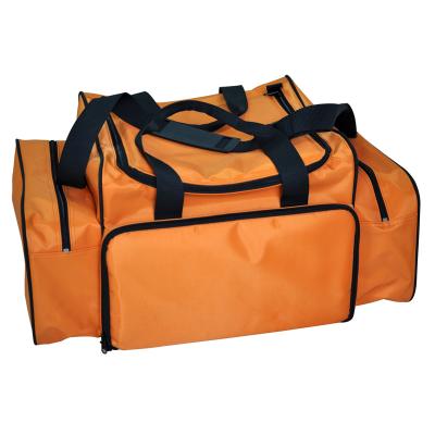 China Economy FIRSTAR FS-9213 Polyester First Aid Kit Bag Polyester Orange Color Scandi Bag Travel Pouch With Shoulder Strap And Handles for sale