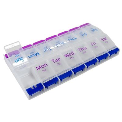 China Classification Of Various Drugs Except Waterproof 7 Day Healthy Care Medicine Plastic Pill Case for sale