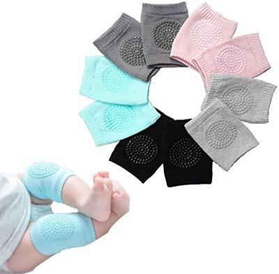 China 2021 New Wholesale Baby Kneepads Anti Slip Knee QUICK DRY Crawling Breathable Elastic Sponge High Protect Knees For Boys Girls for sale