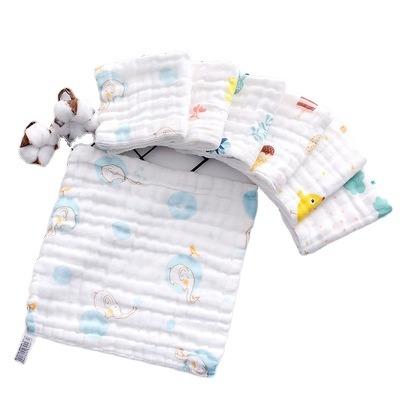 China Newborn Baby Cloth Yarn Cotton Towel Saliva Baby Towel Applause Hiccup Hiccup Soft Square Proof Milk Supplies Newborn Baby Safe For Wash Children Small for sale