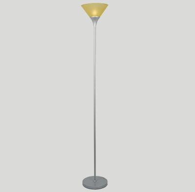 China Modern Plastic Shade Uplight Floor Lamp for sale