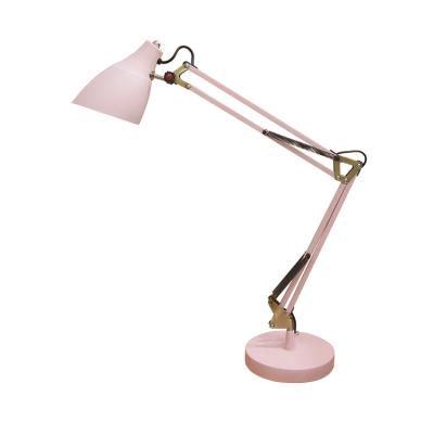 China Modern Modern Adjustable Table Light Metal Folding Reading Led Table Lamp Swing Arm Clip On Lamp for sale