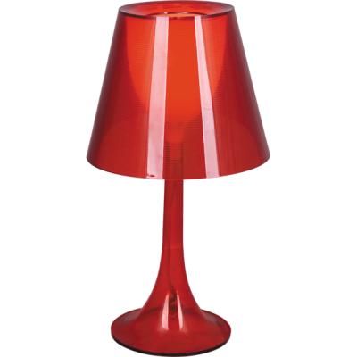 China Traditional hotel modern acrylic red table light for sale