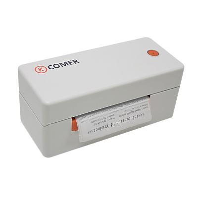 China Mini Printer Cube Portable Printer White And Orange Thermal Label Printer For Logistic Company for sale