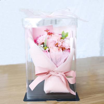 China 2021 Wholesale Hot Selling Lijie Perfume Factory Long Lasting Soap Flower Preserved Flower For Mothers Day Gift for sale