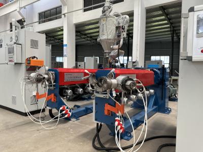 China 35-40 Specialized LSZH Cable Extrusion Line Machine Tandem Extrusion Photovoltaic Solar PV for sale