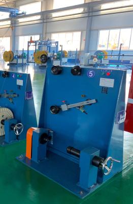 China Automatic Single Twisting Cable Making Machine 2 Meter Capstan  Wire Twisting Process for sale