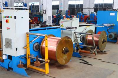 China Double Twist Copper Bunching Twisting Machine 7.5kw Cable Production Line for sale