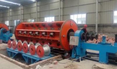 China Rigid Strander Machine Wire Cable Making Machine 12+18+24 For 630Mm Reel for sale