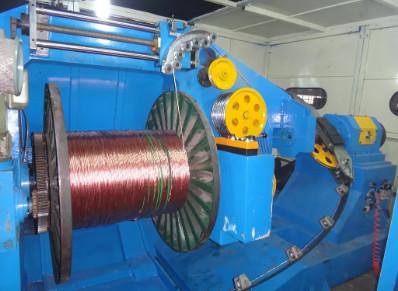 China 0.08-1.04mm Copper Bunching Machine 7.5kw For Cable Making Machinery for sale