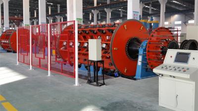 China Speed Frame Type Strander 1000m/Min Take-Up Speed Automatic Tension Control 50-500mm Stranding Pitch for sale