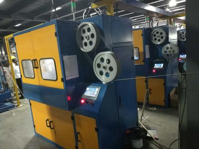 China High Speed Cable Taping Machine Eccentric And Tangential Type Non Metallic Wrapping Tapes On Wire for sale