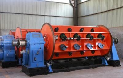 China Skip Type Strander Bow Twister Machine For Standing Cabling Control Cables Or Mining Cables for sale