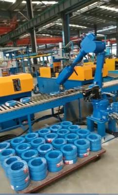 China C1246 Automatic Coiling And Strapping Cable Packing Machine For Wire And Cable for sale