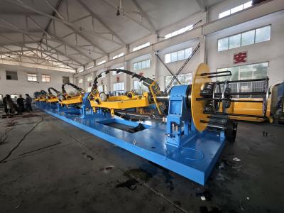 China 1600mm 1 + 5 PLC Control Skip Stranding Machine For Power Cable 3B 4B 5B 6B for sale