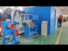Double Twist Cable Stranding Machine for 7 cores aluminum and copper wires