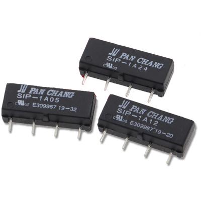 China Standard NEW Original Relay 5v 12V 24V SIP-1A05 SIP-1A12 SIP-1A24 4Pins Reed relay for sale