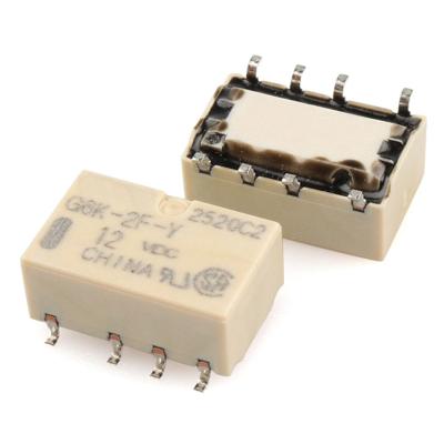 China Standard Signal Relay 8pin For Relay 10*6.5*5mm 5V SMD G6K-2F-Y-5VDC G6K-2F-Y 12VDC 24VDC 3VDC 4.5VDC for sale