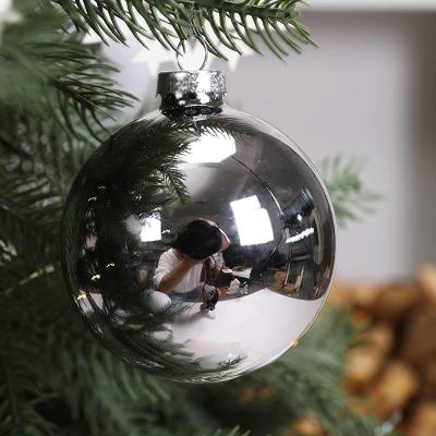 China Durable 2022 High Quality Glass Christmas Tree Ornaments Decoration Ball Hanging for sale